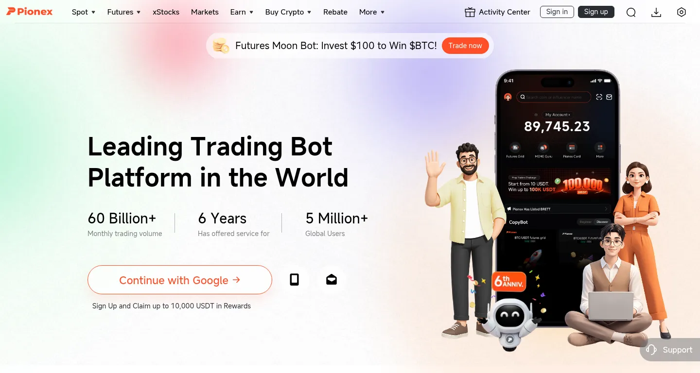 Pionex: Automated Crypto Trading Bots & Strategies